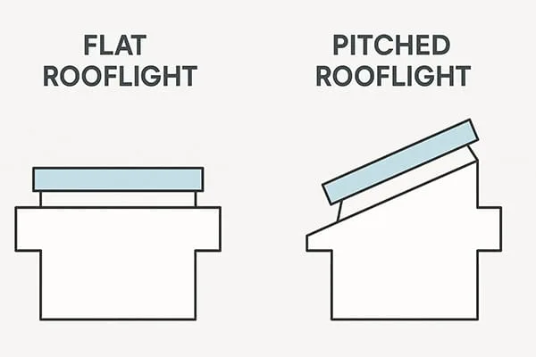 Flat vs Pitched Rooflights Which One Is Right for Your Home
