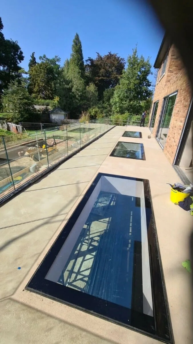 Walk-on rooflight