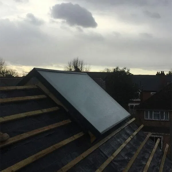 Ridge rooflight